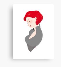 Black Widow Canvas Print