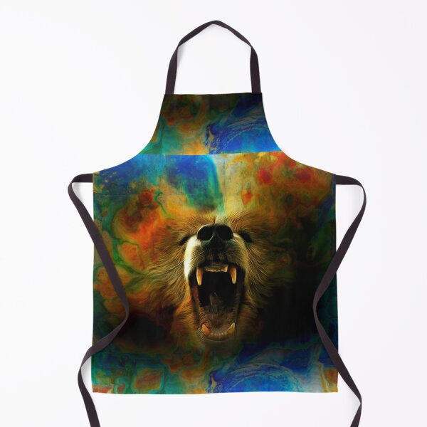 Item preview, Bear Roar abstract designed and sold by Art by Lilia.