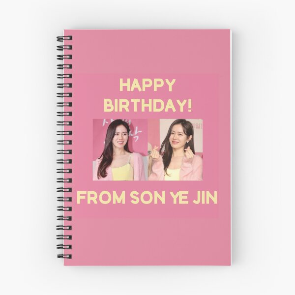 Item preview, Happy Birthday From Son Ye Jin  designed and sold by kpopkdramamerch.