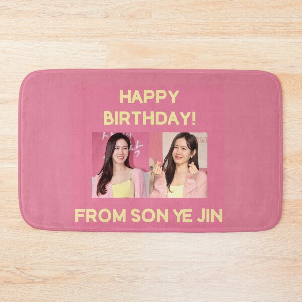 Item preview, Happy Birthday From Son Ye Jin  designed and sold by kpopkdramamerch.