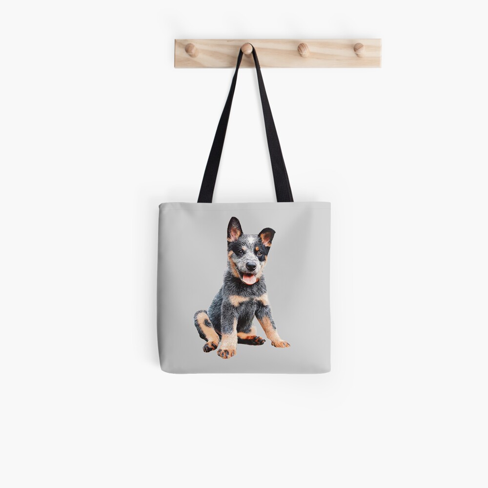 Australian Cattle Dog Blue Heeler Puppy Tote Bag for Sale by Elarex