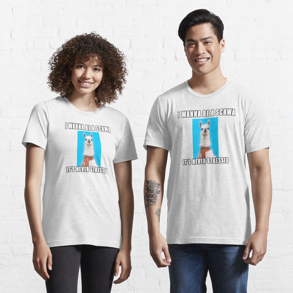 I wanna be a schwa: It's never stressed. Essential T-Shirt