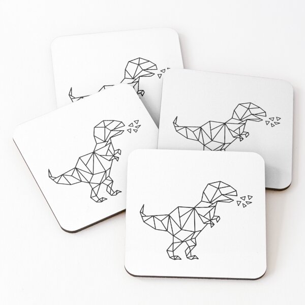 Item preview, Geometric Dinosaur designed and sold by The-Fancy-Space.