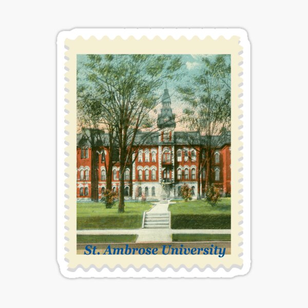St Ambrose University Sticker Sticker