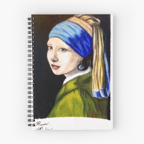 Item preview, the girl with the pearl earring redone by Maria Medina designed and sold by mariamedinart.