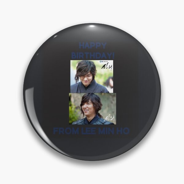 Item preview, Happy Birthday From Lee Min Ho  designed and sold by kpopkdramamerch.