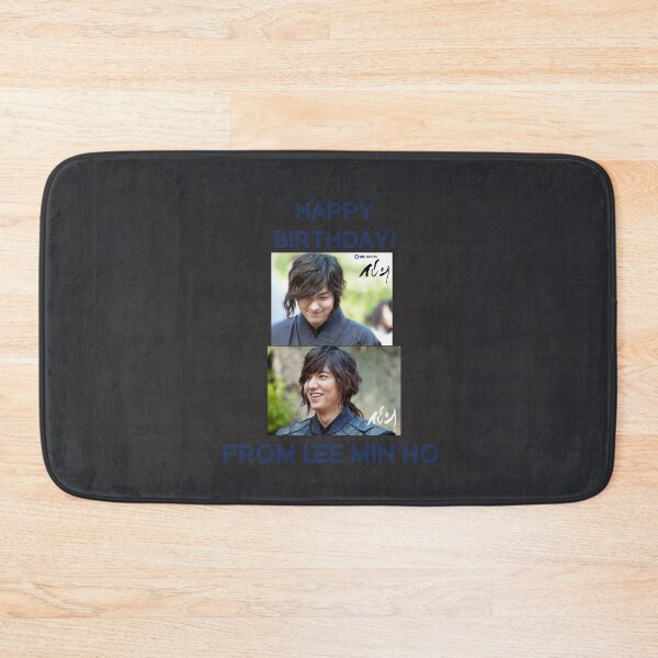 Item preview, Happy Birthday From Lee Min Ho  designed and sold by kpopkdramamerch.
