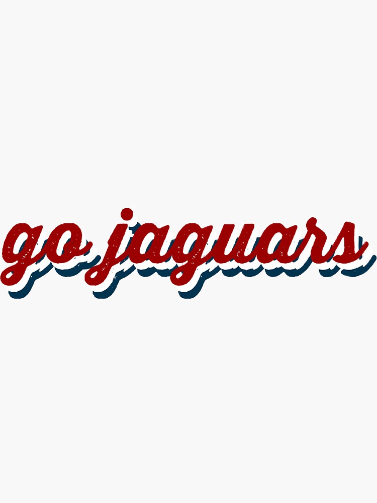 go jaguars | Sticker