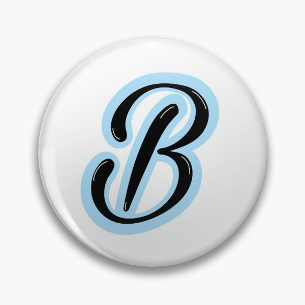 Item preview, Light Blue Letter B designed and sold by MaeCreates.