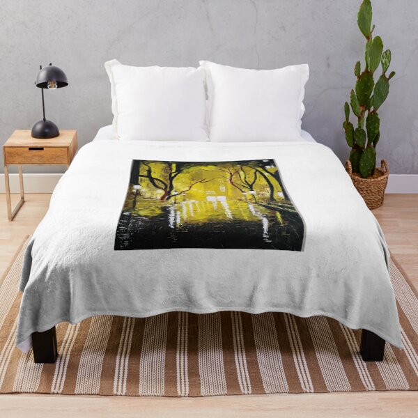 Item preview, Reflection of street lights on the road due to the rain designed and sold by Sonali Shah.