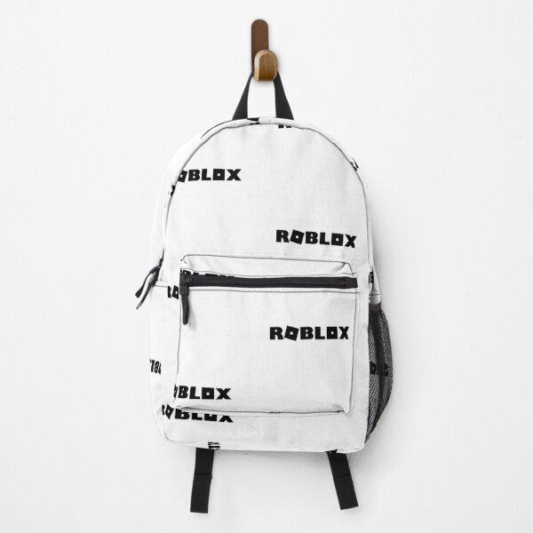 Roblox Logo Game Oof Single Line Metal Texture Gamer Backpack By Vane22april Redbubble - rexture backpack roblox
