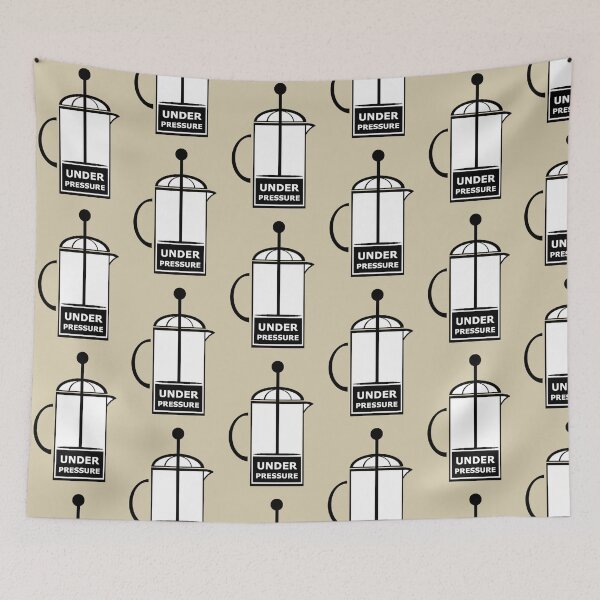 Item preview, Under Pressure French Press designed and sold by HappyThoughts85.