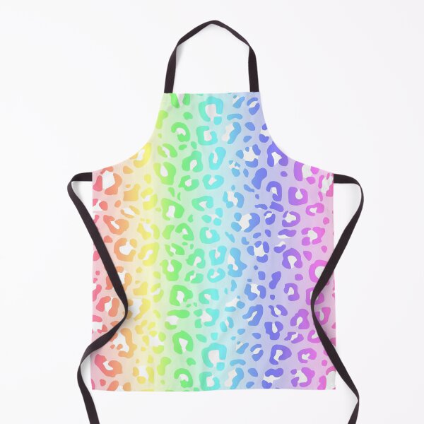 Item preview, Pastel Rainbow and White Spots Leopard Print designed and sold by Bumblefuzzies.