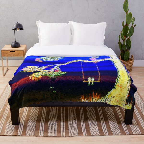 Midnight Swing Throw Blanket