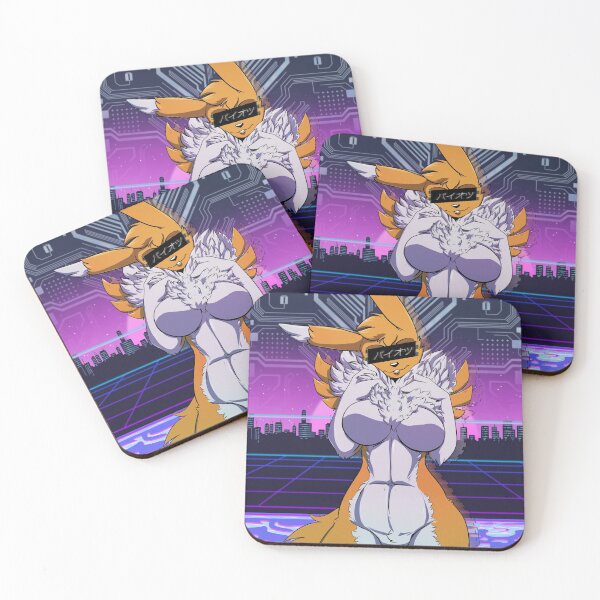 Item preview, Vaporwave Digital Fox  designed and sold by Yawg.