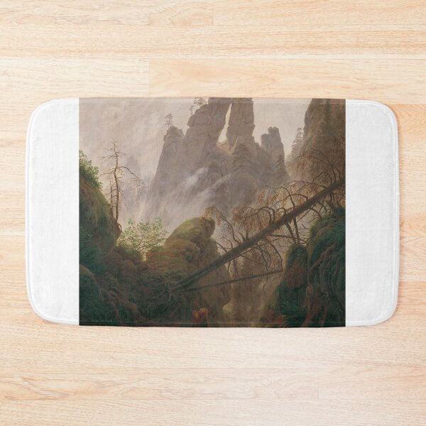 Item preview, Rocky Landscape in the Elbe Sandstone Mountains designed and sold by cotopaxi.