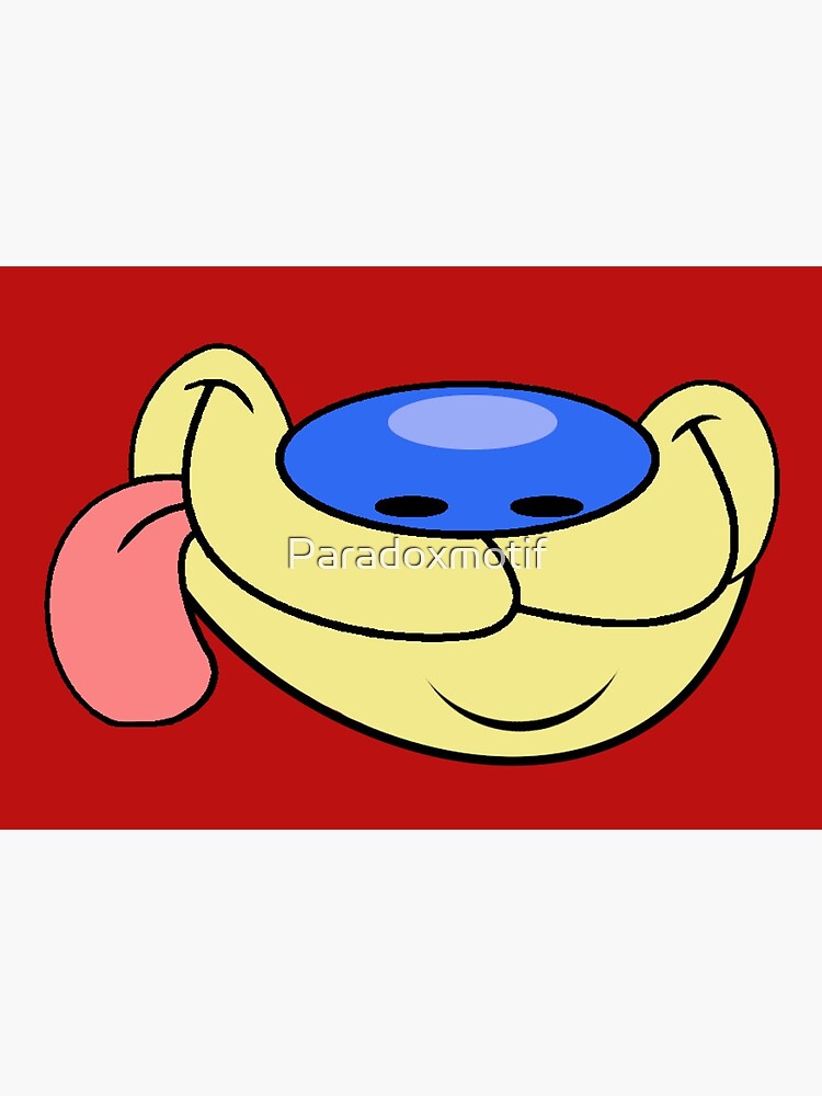 Stimpy face mask by Paradoxmotif