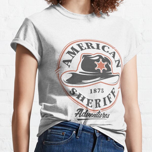 American Sheriff 1875 Adventures Classic T-Shirt