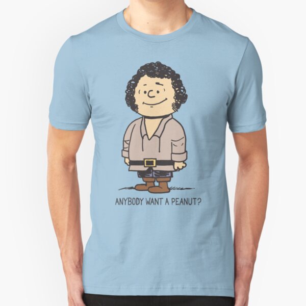 Anybody Want a Peanut? Slim Fit T-Shirt