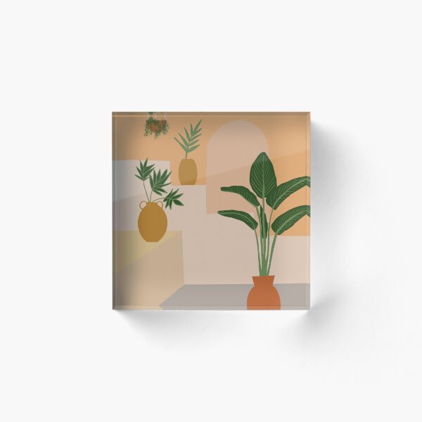 Item preview, Arte de pared de planta de interior designed and sold by AnuKumariVerma.