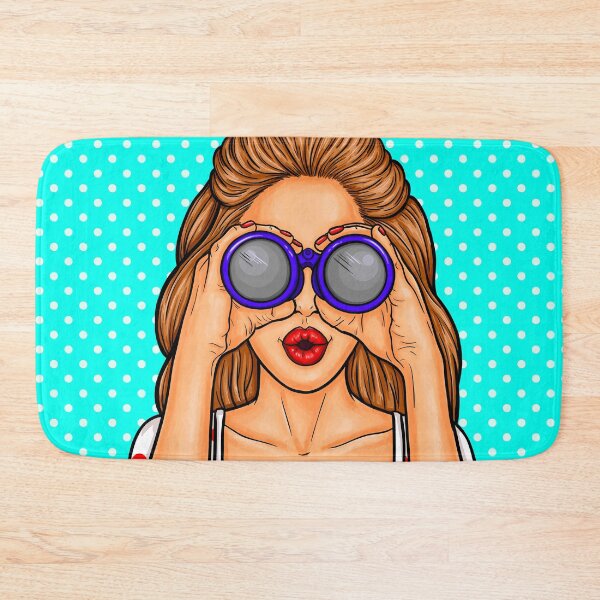 Item preview, Hot Pop Art Girl With a Binoculars  designed and sold by MaayanCo.