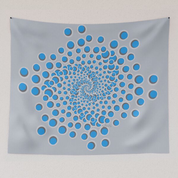 Item preview, Fractal Circle Spin 8320 designed and sold by mandalafractal.