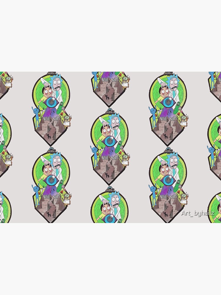 Rick and Morty: Colored version by Haileywiseley