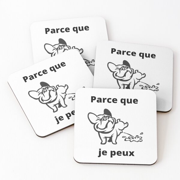 Item preview, Because I Can translates to Parce que je peux - French  designed and sold by DavJen.