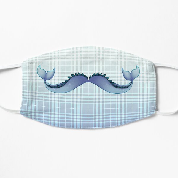 Vaporeon Mustache Flat Mask