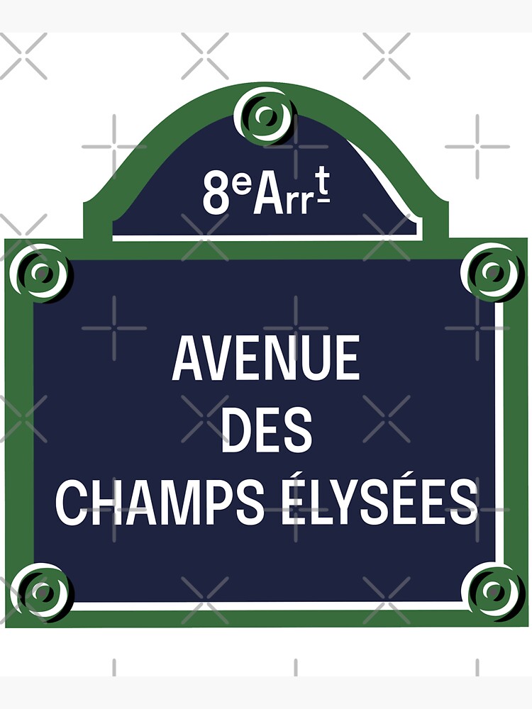 8th Arrondissement of Paris (Home of Champs Elysées, Parc Monceau