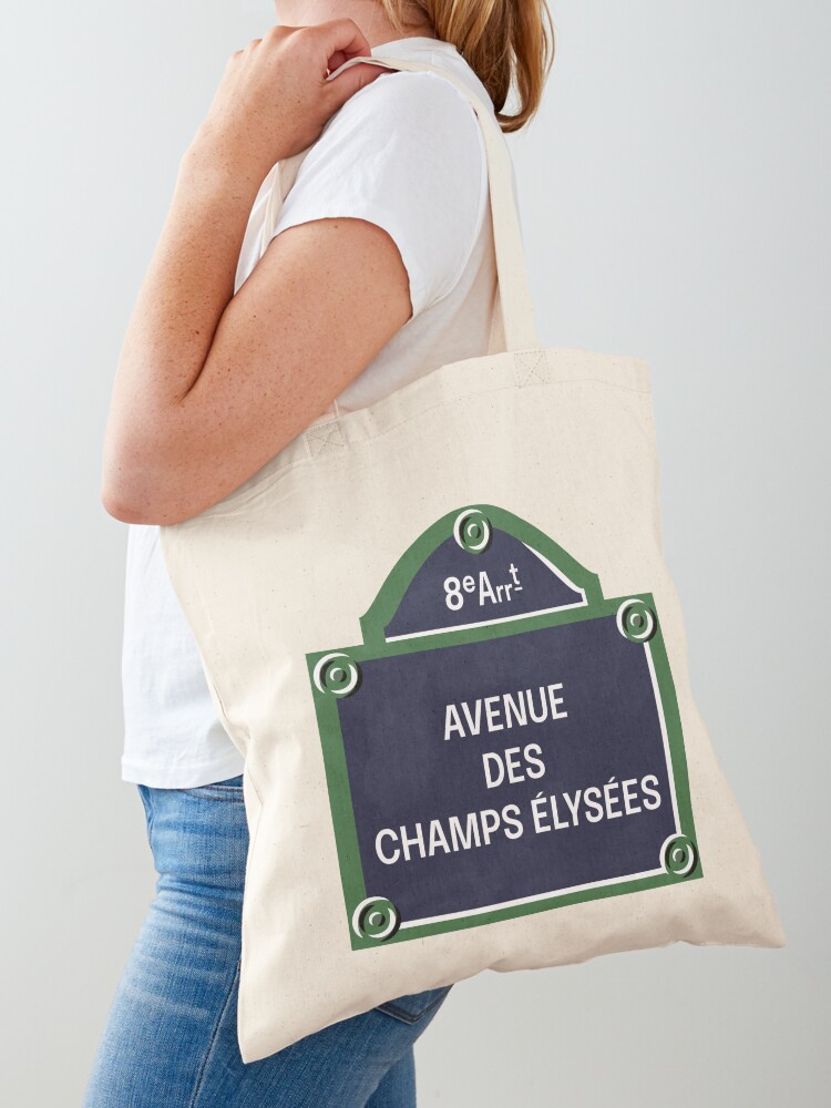 8th Arrondissement of Paris (Home of Champs Elysées, Parc Monceau, Place de  la Concorde & Arc de Triomphe) | Tote Bag