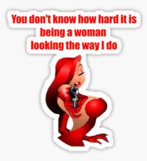 Who Framed Roger Rabbit : Jessica Sticker
