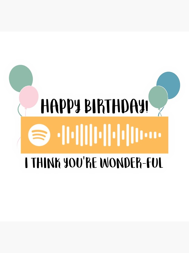 Stevie Wonder Spotify Code Greeting Card By Stellaolina Redbubble