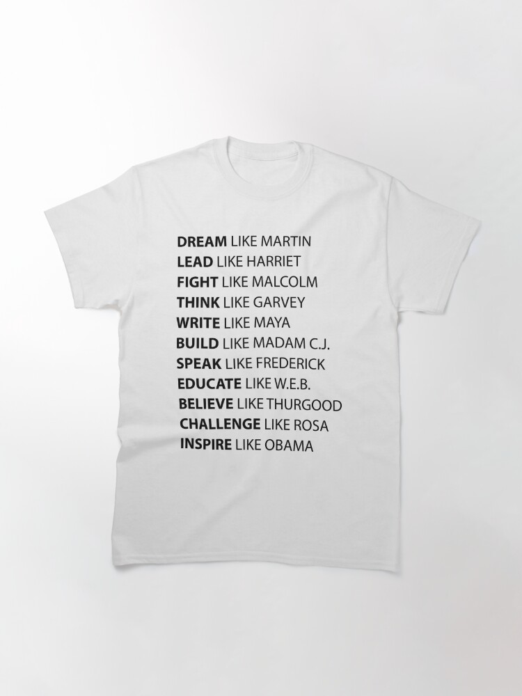 civil rights leaders shirt