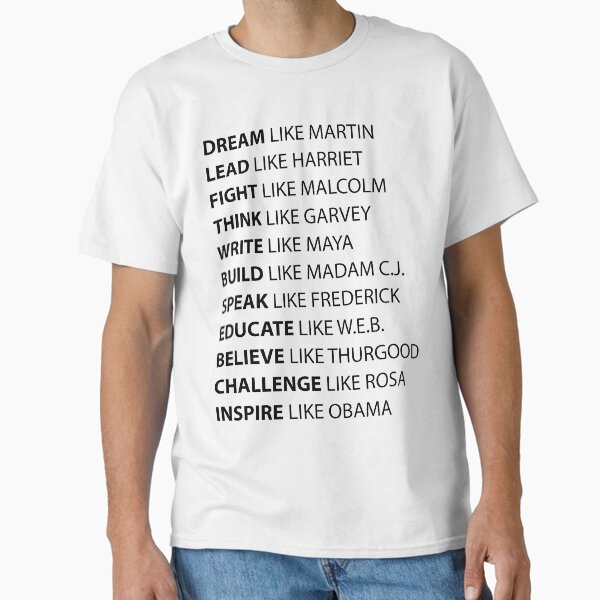 Item preview, Black Hero | Black History  | African American Civil Rights Leaders designed and sold by UrbanApparel.