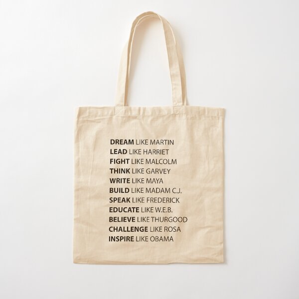 Black Hero | Black History | African American Civil Rights Leaders Cotton Tote Bag