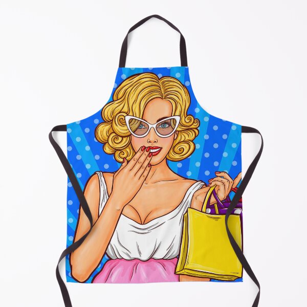 Item preview, Hot Pop Art Girl Going Shopping designed and sold by MaayanCo.