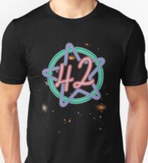hitchhiker's guide to the galaxy 42 shirt