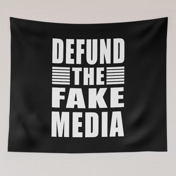 Item preview, Defund The Fake Media designed and sold by vineeth.