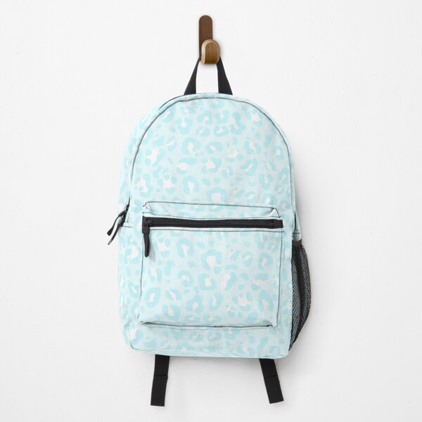 Vista previa del artículo con la obra «Estampado de leopardo azul pastel», diseñado y vendido por Bumblefuzzies.