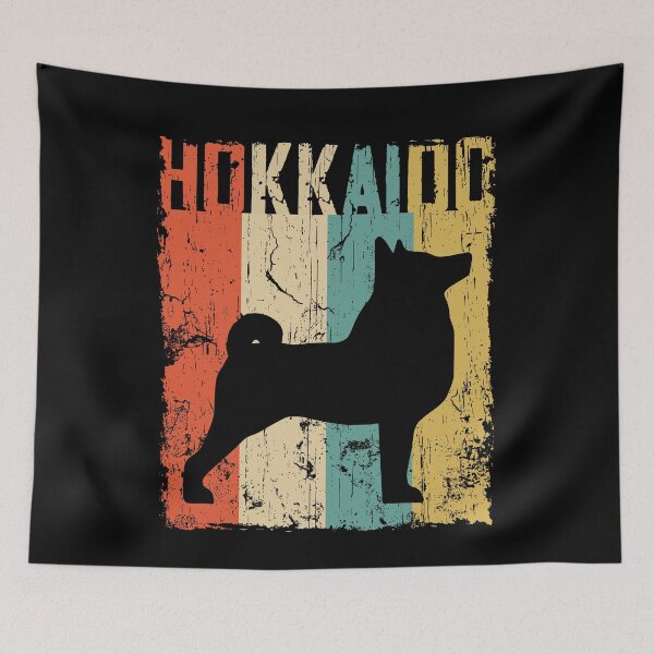 Item preview, hokkaido Vintage Retro Classis Dog Lover Gift designed and sold by rafaeltto.
