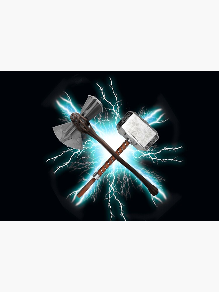 Stormbreaker and Mjolnir Thor by vivek1234567890