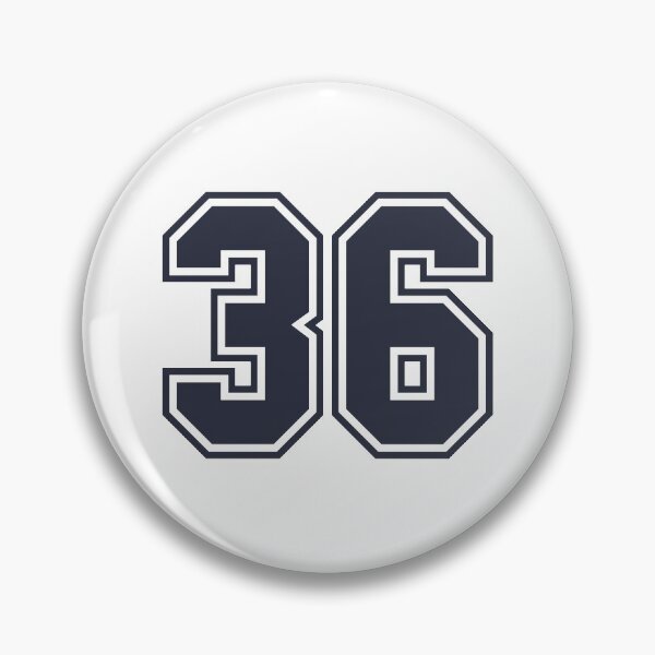 Item preview, 36 Sports Number Thirty-Six designed and sold by HelloFromAja.