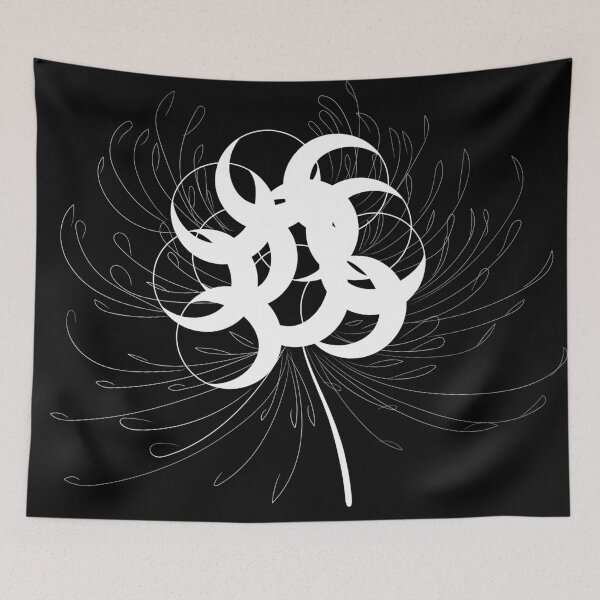 Item preview, Abstract black&white flower designed and sold by Chino20.