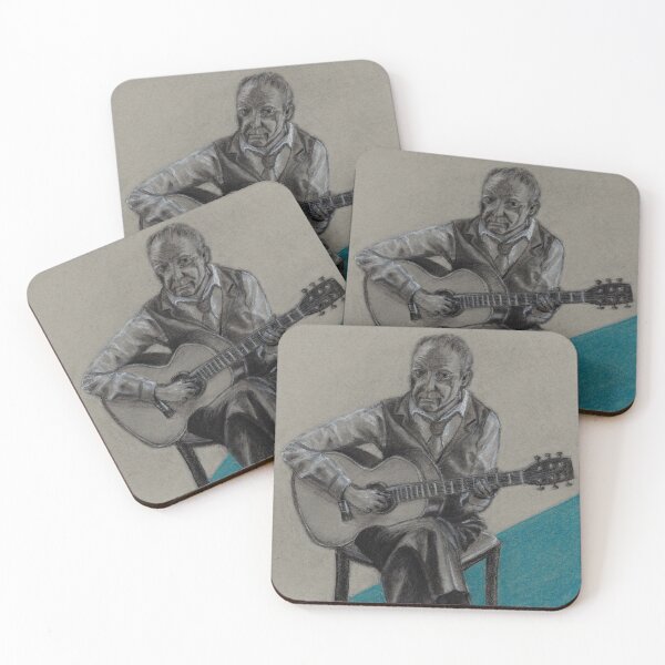 Item preview, Guitar Solo, man playing guitar designed and sold by Kathryn Price.