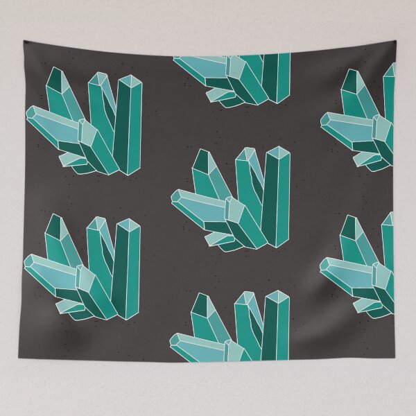 Item preview, Zircon crystal doodle  designed and sold by 445-Designs.