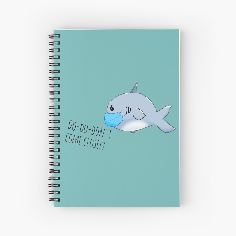 Item preview, Spiral Notebook designed and sold by distancingqueen.