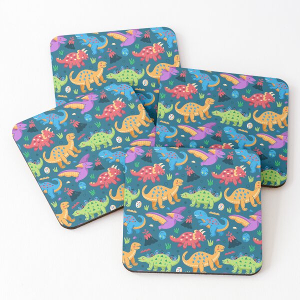 Item preview, Colorful Cartoon Dinosaurs designed and sold by Vector Scout Lab.