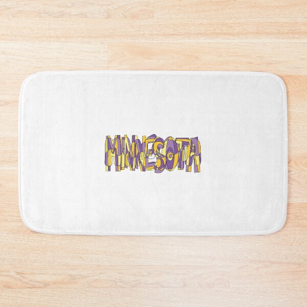 Item preview, Purple and Yellow Minnesota Word Doodle designed and sold by klaireep.