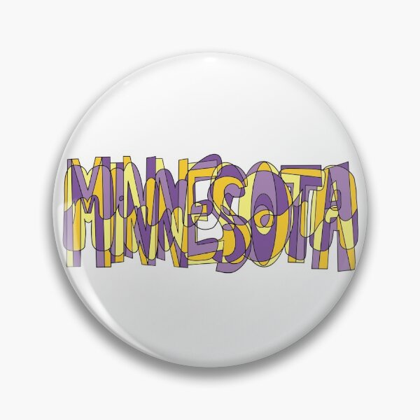 Item preview, Purple and Yellow Minnesota Word Doodle designed and sold by klaireep.